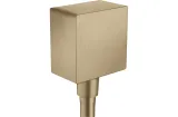 Шлангове під'єднання Fixfit Square 36732140 Brushed Bronze