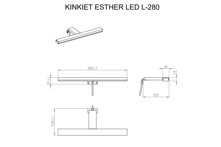 Лампа освітлення Led Esther 28 1100230053 image 2