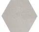 SIGMA GREY PLAIN 21.6х24.6 (шестигранник) B-96 (плитка для підлоги і стін)