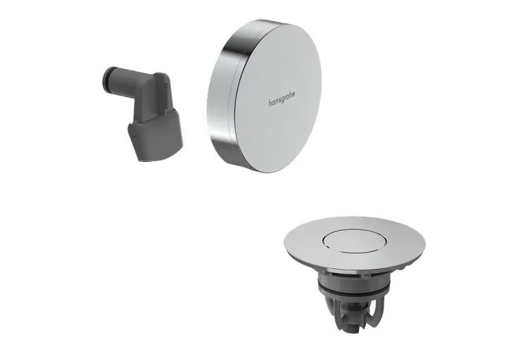 Зовнішня частина Exafill II до сифона на ванну з наповненням, Chrome 58131000 зображення 1