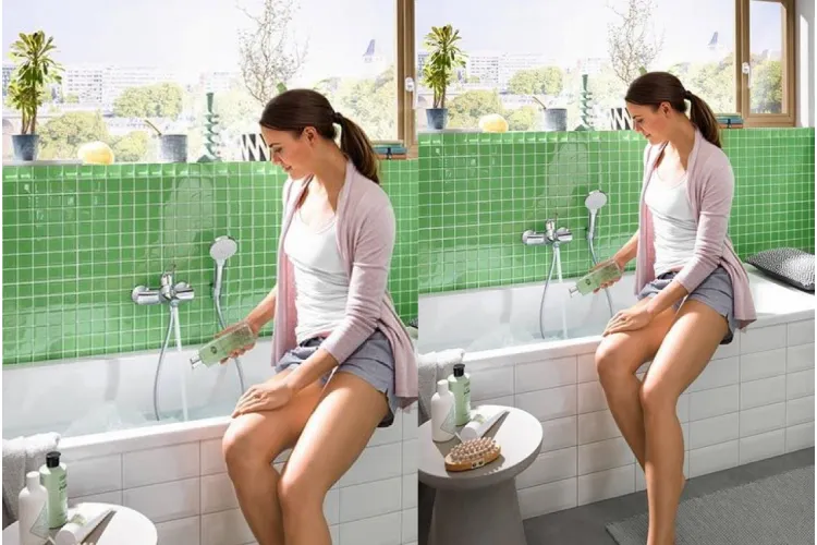 Змішувач Novus Loop для ванни, Chrome (71340000) зображення 2