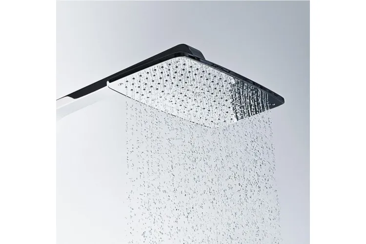 Душова система Raindance E Showerpipe 360 з термостатом (27112400) White/Chrome зображення 2