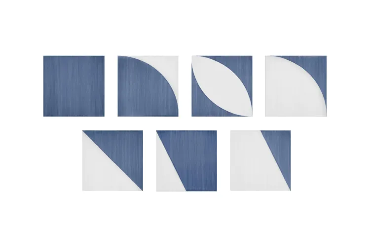 M8RJ CROGIOLO SCENARIO BLU DECORO MIX MATT 20х20 (плитка для підлоги і стін) зображення 2