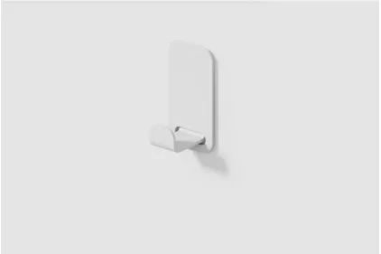 Гачок "STYLE" RAL9016 white mat