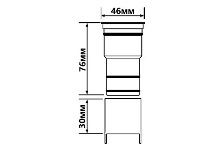 Очисник сифону HC26TUBE-SUB зображення 2