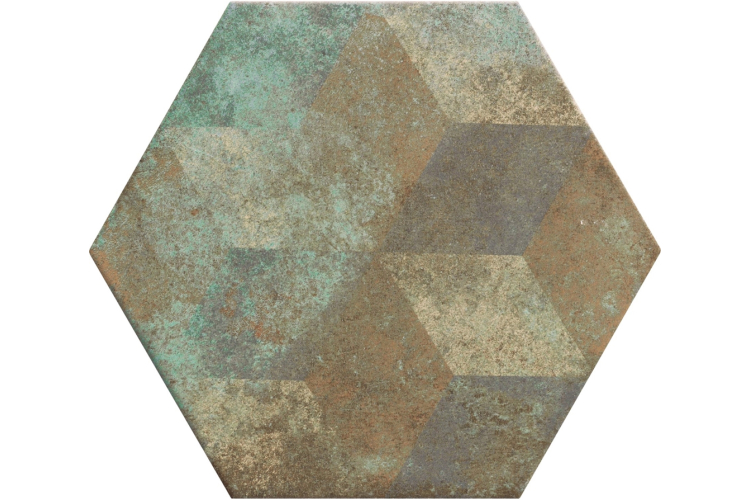 K·50 DONEGAL DECO FOREST 28.5х33 шестигранник (плитка для підлоги і стін) зображення 1