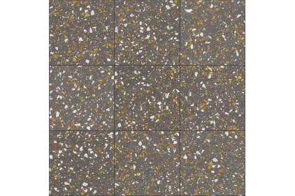 TERRAZZO ANTHRACITE NATURAL 60x60 (59.2x59.2) (плитка для підлоги і стін)