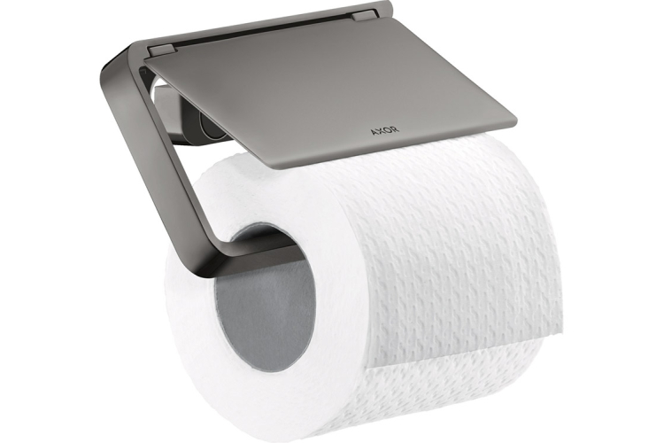 Тримач туалетного паперу настінний Axor Universal Polished Black Chrome 42836330 зображення 1