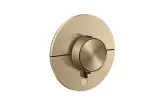 Термостат прихованого монтажу ShowerSelect ID Round HighFlow на 1 функцію, Brushed Bronze (36776140)