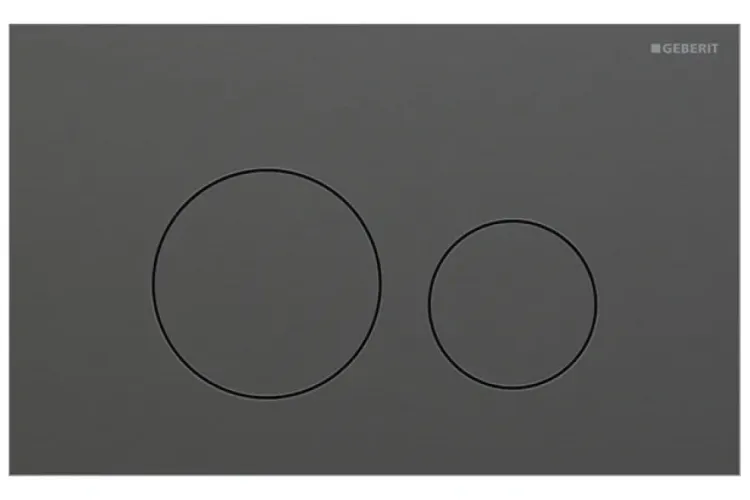 Кнопка змиву Sigma 40, чорний хром / матовий (115.628.QD.1) image 1