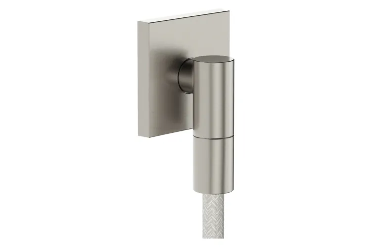 Шлангове під'єднання FixFit Fine E, Stainless Steel Optic (28883800) image 1