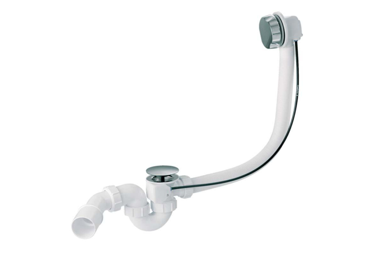 Сифон для ванни/глибокого піддону (автомат) HC31-MWH (білий) зображення 1