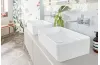 Донний клапан з керамічною фіксованою кришкою, White Alpin (68350001) image 2