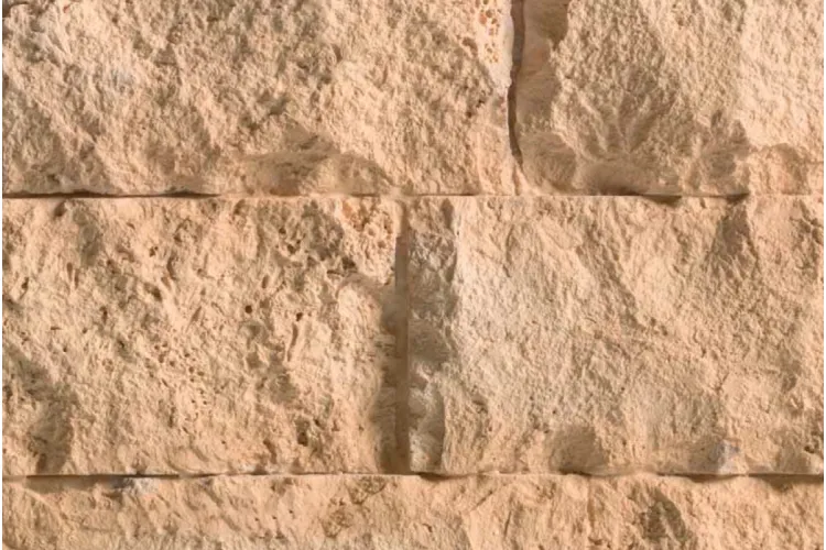 Стінова панель FITWALL, MUR ROCK CREAM HORIZONTAL 326x129 (100318204) image 2