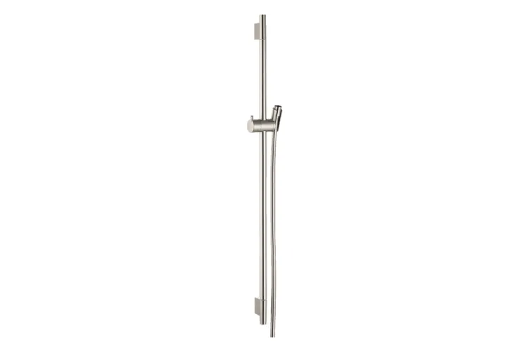 Душова штанга Unica S Pura 90 см зі шлангом 160 см Brushed Nickel (28631820) зображення 1