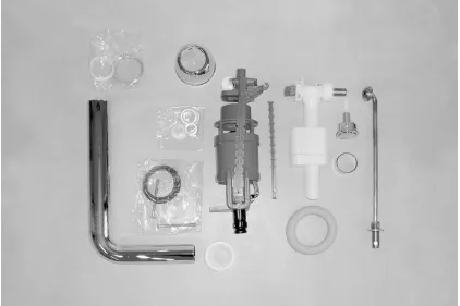 Система подвійного змиву chrome до бачка EFI 6004 (9102)