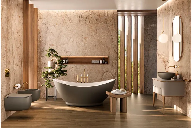 LOUNGE, Рушникотримач 50 см, gold (100238454)  зображення 3