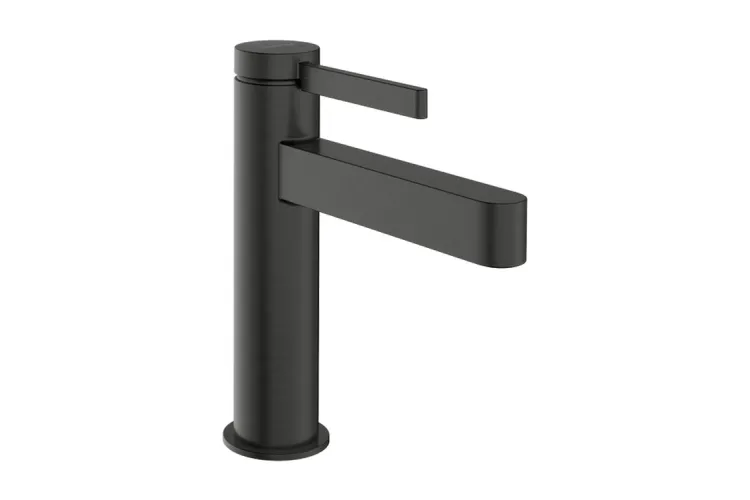 Змішувач Finoris 110 для умивальника з д/к, Brushed Black Chrome (76020340) image 1
