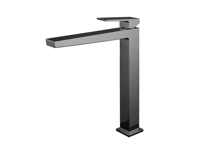 SQUARE, Змішувач для умивальника H297 мм, titanium (100355551) зображення 1