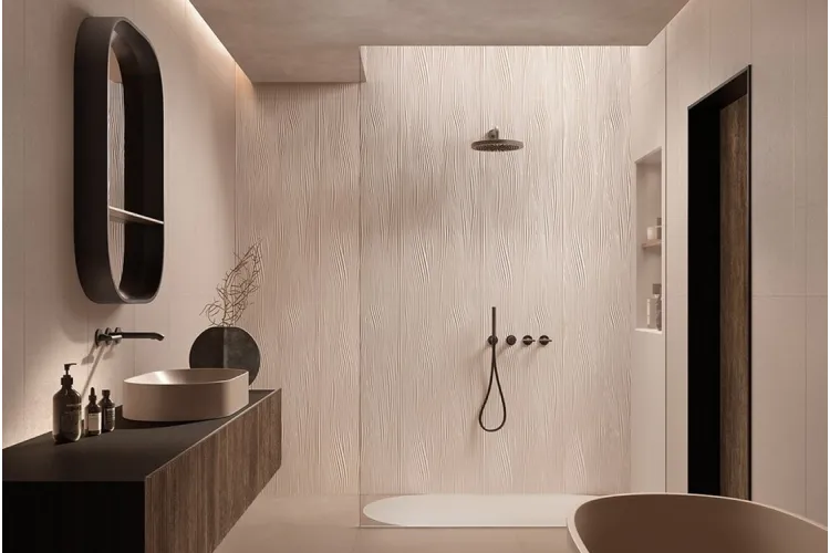 TRUE COLOR WAVE FOSSIL MATT RT 50х120 (плитка настінна) fTDX зображення 2