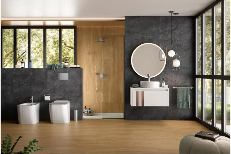 UNSEEN Піддон душовий MINERAL STONE 100x90 Білий (100320950) image 2