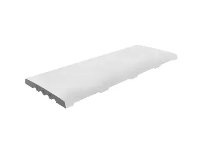 ICONIC WHITE REJILA COMPACT R.245CM 62,6x24,5x2,2 (кришка переливного лотка)