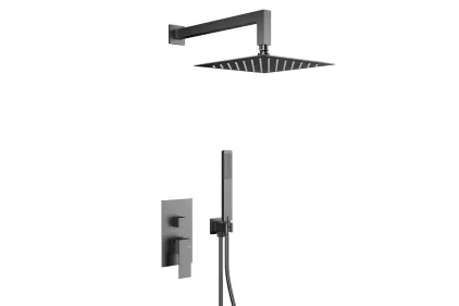 Душова система прихованого монтажу LOGON pvd gun metal grey 5139-501-61
