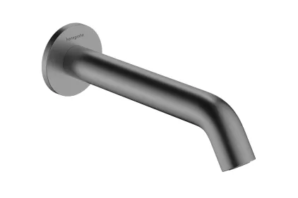 Вилив Tecturis S на ванну з виступом 198 мм, Brushed Black Chrome (73411340)