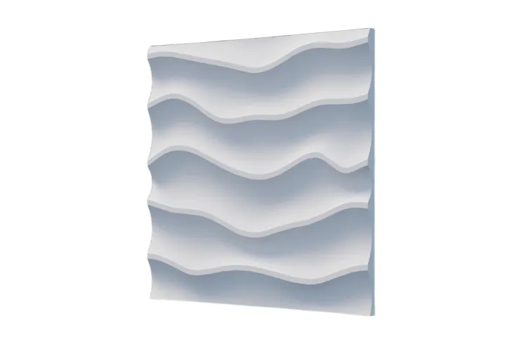 Гіпсова стінова панель 50х50 см FUSION 01 зображення 1