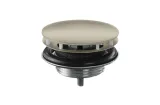 Донний клапан з фіксованою кришкою Axor для умивальників, Brushed Nickel 51301820