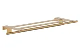 AddStoris S Поличка для рушників із тримачем 66.1x26.2 см, Brushed Bronze (41781140)