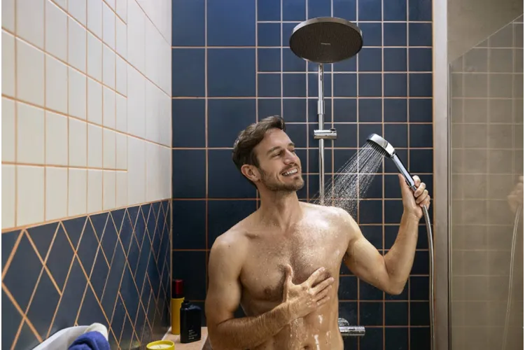 Душова система Activera S 240 1jet EcoSmart+ Ecostat Fine Varia, Chrome (28083000) зображення 3
