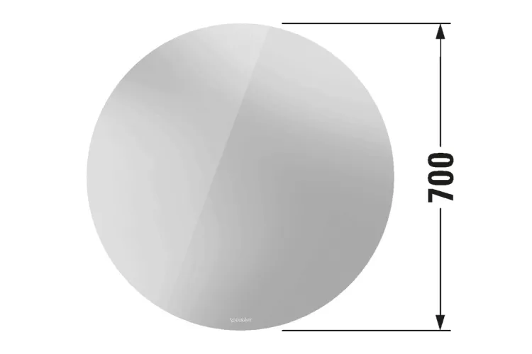 Light&Mirror Дзеркало Better 70х70 з LED підсвіткою (LM7861000000000) зображення 4