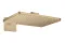Верхній душ Axor 460х300 2jet з тримачем square, Brushed Bronze (35280140)