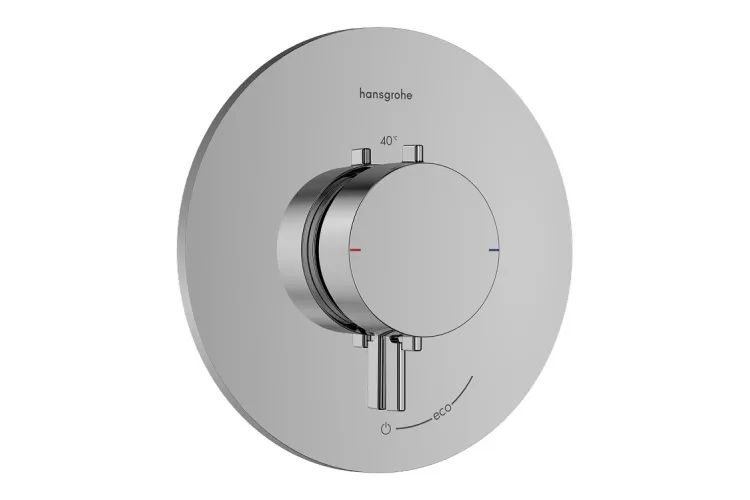 Термостат прихованого монтажу Ecostat Comfort S на 1 функцію, Chrome (33714000) image 1