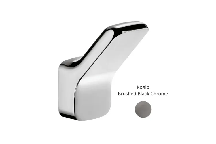 Гачок настінний Axor Urquiola Brushed Black Chrome 42401340 зображення 1