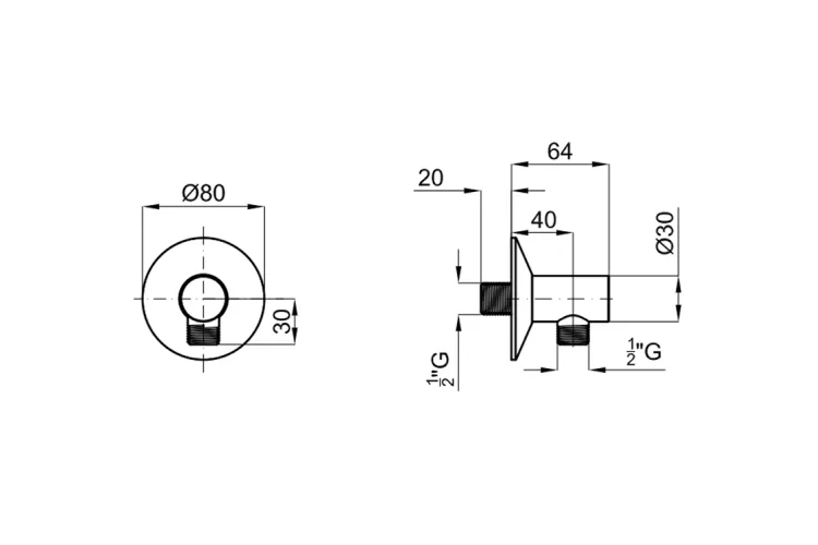 LIGNAGE, Шлангове під'єднання, brushed gold (100299357) зображення 2