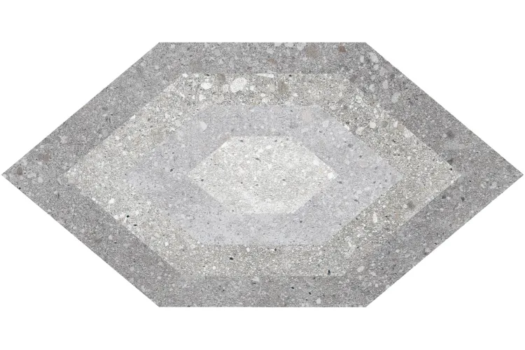 PORTLAND COMBI GREY KAYAK 17x33 (шестигранник) (плитка для підлоги і стін) image 4