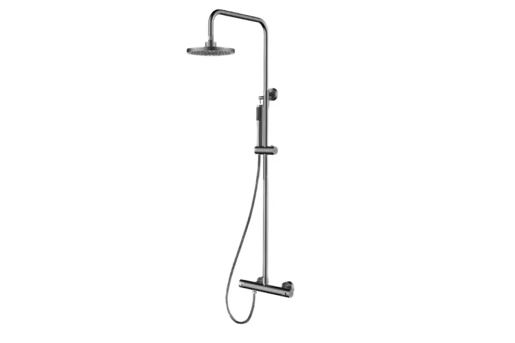 Душова система з термостатом DECCO/ILLUSION графіт image 1