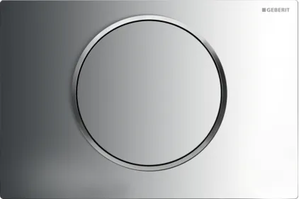 Кнопка змиву Sigma 10 пластикова хромована глянцева/хромована матова/хромована глянцева (115.758.KH.5)
