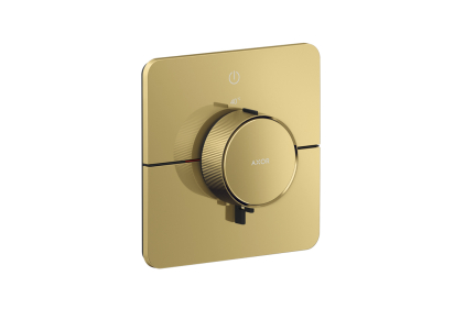 Термостат прихованого монтажу ShowerSelect ID Softsquare на 1 функцію, Polished Gold Optic (36758990)