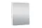 Дзеркало DONATO white 60х70 sensor, з підсвіткою, прямокутне, в сталевій рамі