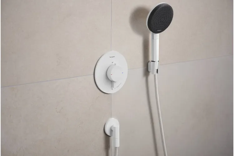 Термостат прихованого монтажу Ecostat Comfort S на 1 функцію, Matt White (33714700) зображення 2