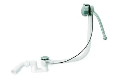 Сифон для ванни 40/50 HC3100S1B + механізм подачі води