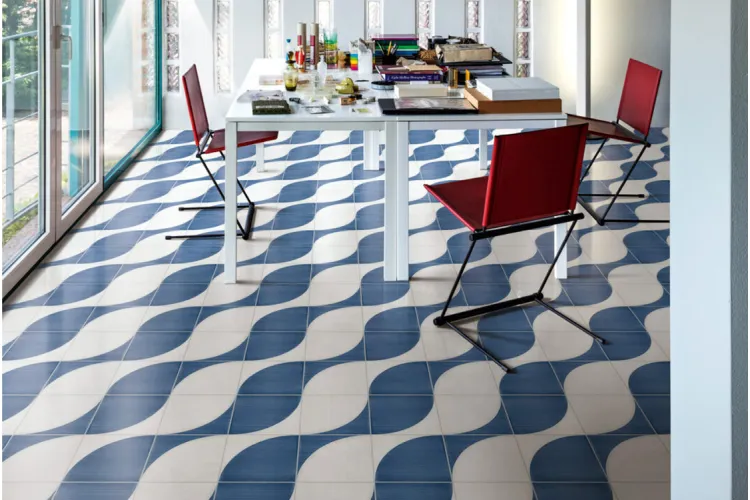 M8RD CROGIOLO SCENARIO BLU TAPPETO 2A MATT 20х20 (плитка для підлоги і стін) зображення 2