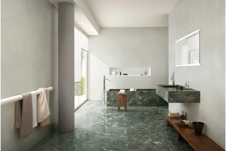 MAYY GRANDE MARBLE LOOK VERDE AVER SATIN RET 160х320 (універсальна) зображення 2