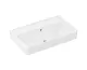 Умивальник Xanuia Q Compact 650/390 без отвору White (60218450)