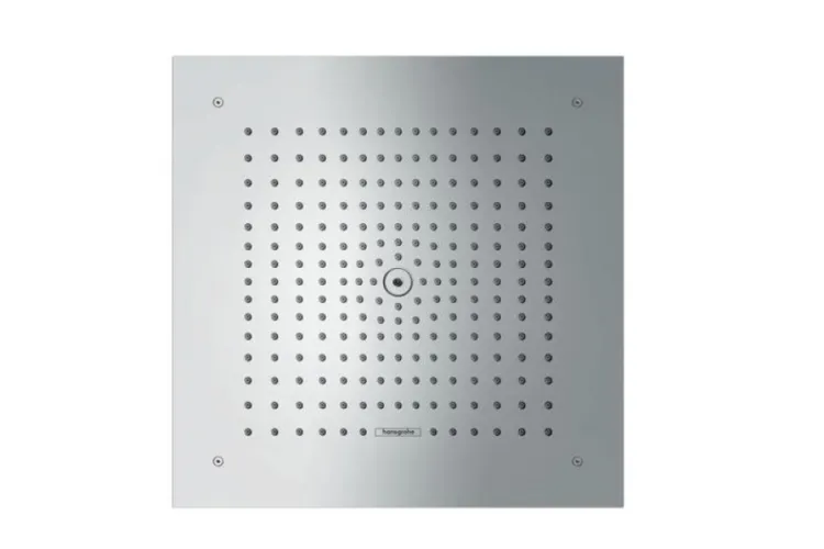 Верхній душ Raindance E 400х400 1jet вбудований EcoSmart 9 l/min, хром (26253000) зображення 1