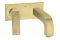 Змішувач зі стіни Axor Citterio 220 Lever rhombic cut для умивальника, на пластині, Brushed Brass 39171950