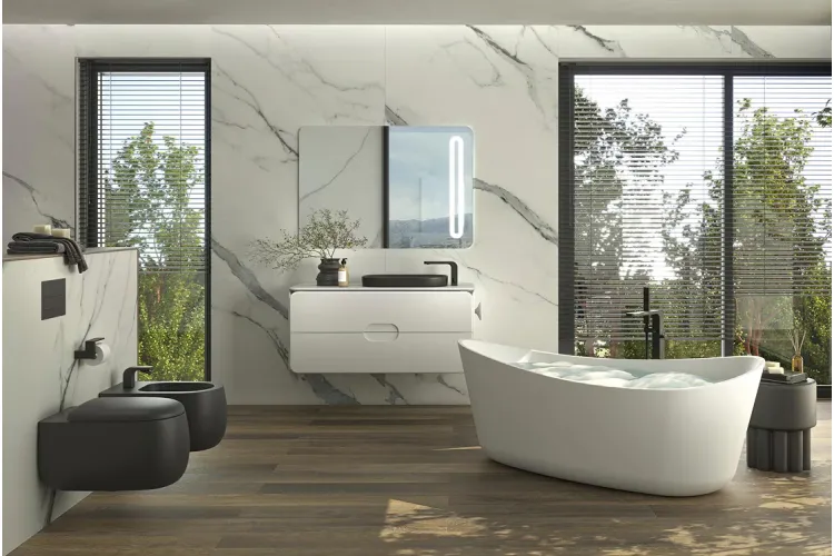 LOUNGE FLUID, Змішувач для ванни підлоговий, matt black (100362565) image 2